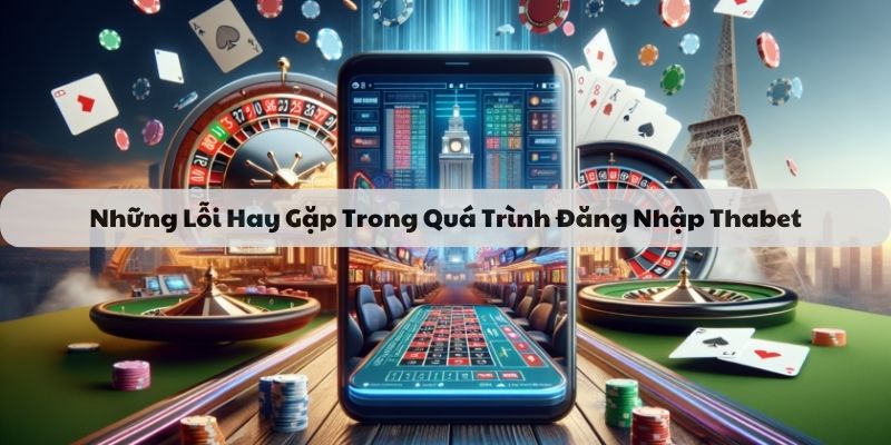 Những lỗi hay gặp trong quá trình đăng nhập thabet